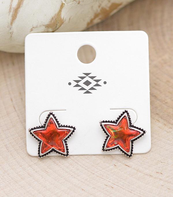 EARRINGS :: POST EARRINGS :: Wholesale Western Star Earrings