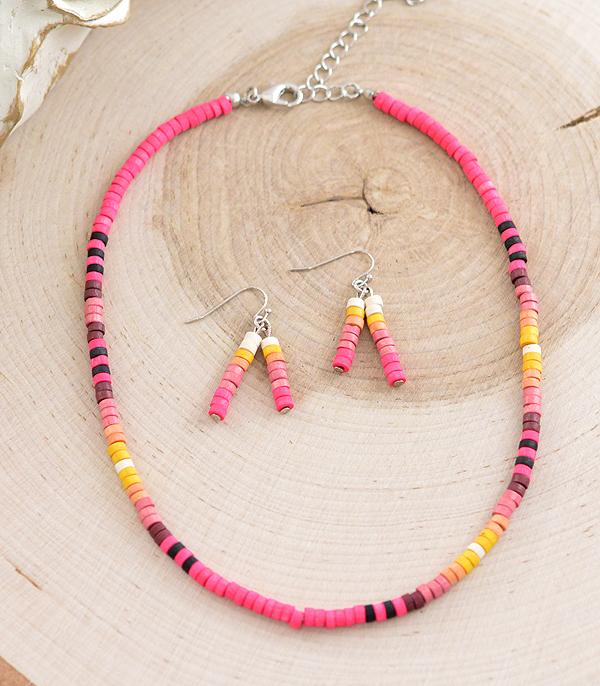 New Arrival :: Wholesale Western Navajo Bead Necklace Set