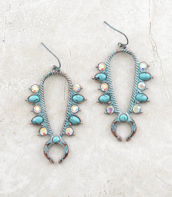 EARRINGS :: WESTERN SQUASH BLOSSOM EARRINGS :: Wholesale Western Squash Blossom Earrings