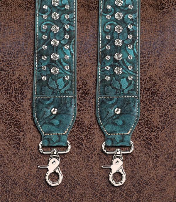 MONTANAWEST BAGS :: MENS WALLETS I SMALL ACCESSORIES :: Wholesale Montana West Rhinestone Purse Strap