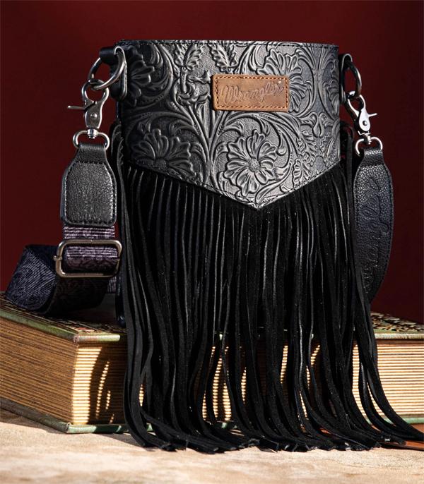 New Arrival :: Wholesale Wrangler Vintage Floral Fringe Crossbody
