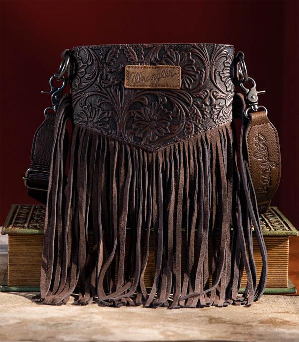 New Arrival :: Wholesale Wrangler Vintage Floral Fringe Crossbody