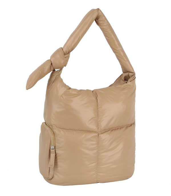 HANDBAGS :: FASHION :: Wholesale Trendy Soft Quilted Hobo Bag