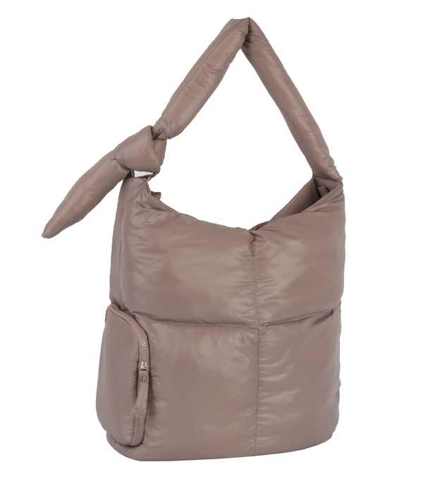 HANDBAGS :: FASHION :: Wholesale Trendy Soft Quilted Hobo Bag