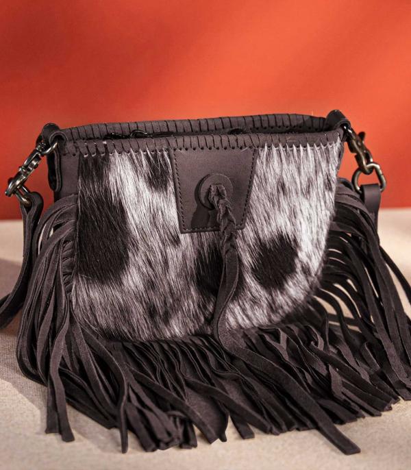 New Arrival :: Wholesale Genuine Cowhide Fringe Crossbody Bag