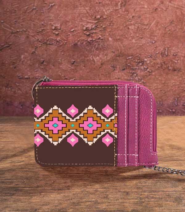 WHAT'S NEW :: Wholesale Wrangler Aztec Mini Zip Card Case