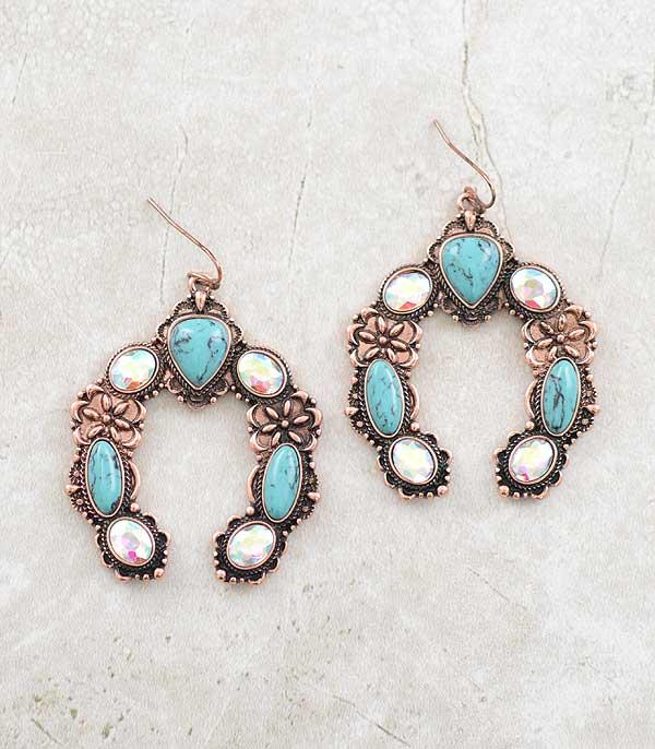 New Arrival :: Wholesale Western Squash Blossom Earrings
