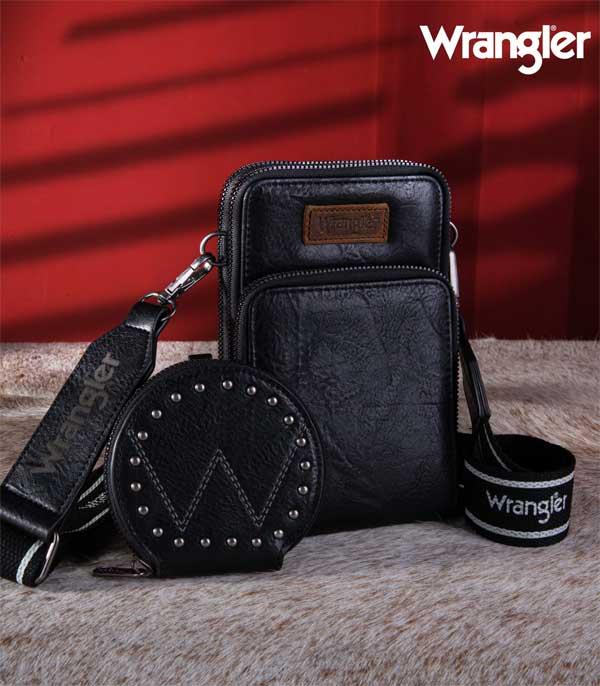 MONTANAWEST BAGS :: CROSSBODY BAGS :: Wholesale Wrangler Cellphone Crossbody Bag