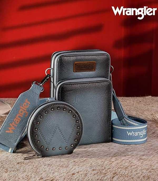 MONTANAWEST BAGS :: CROSSBODY BAGS :: Wholesale Wrangler Cellphone Crossbody Bag