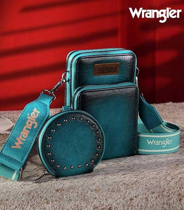 MONTANAWEST BAGS :: CROSSBODY BAGS :: Wholesale Wrangler Cellphone Crossbody Bag