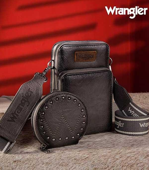 MONTANAWEST BAGS :: CROSSBODY BAGS :: Wholesale Wrangler Phone Crossbody Bag