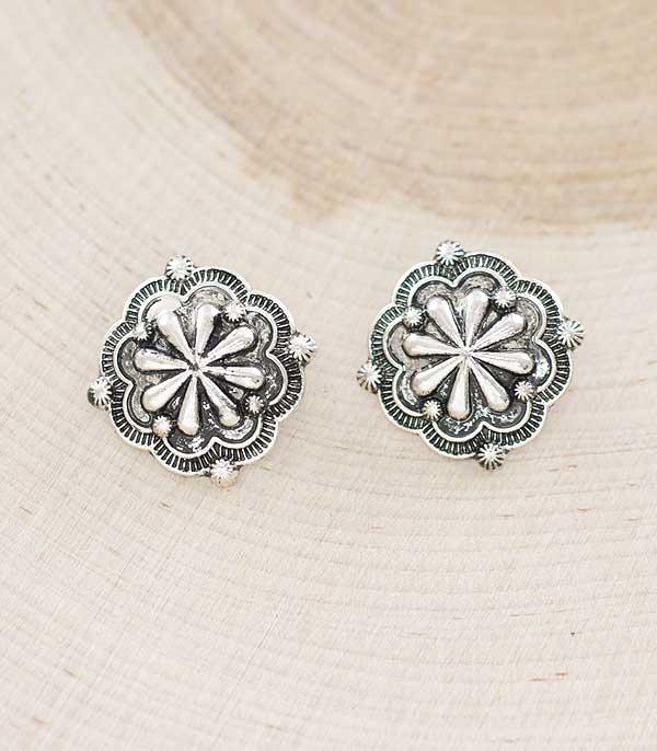 WHAT'S NEW :: Wholesale Western Concho Post Earrings