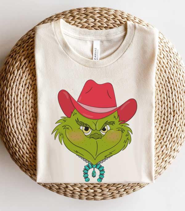 <font color=GREEN>HOLIDAYS</font> :: GRAPHIC TEES :: Wholesale Western Christmas Bella Canvas Tshirt
