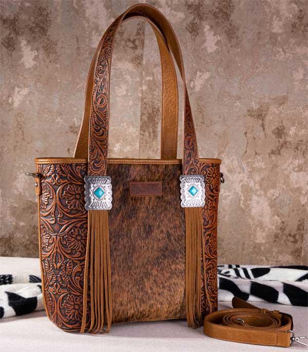 New Arrival :: Wholesale Wrangler Cowhide Tote Crossbody Bag