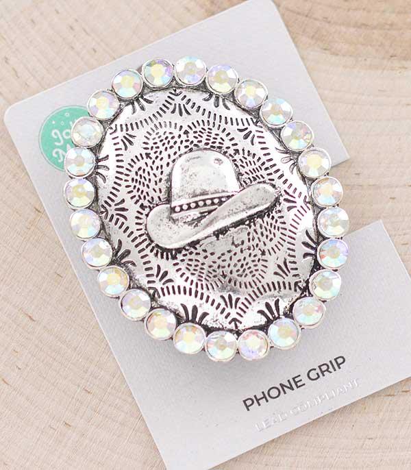 New Arrival :: Wholesale Western Rhinestone Concho Phone Grip