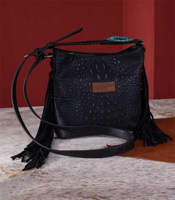 New Arrival :: Wholesale Wrangler Croc Concealed Carry Crossbody