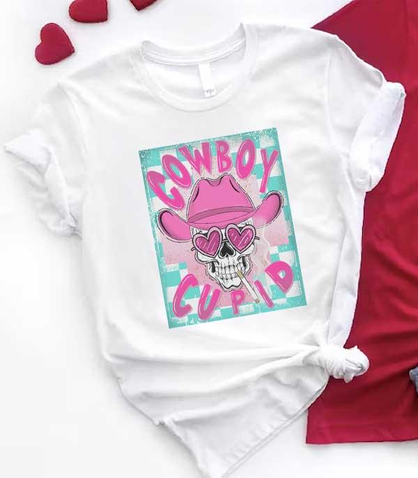 New Arrival :: Wholesale Cowboy Cupid Valentines Tshirt