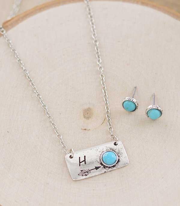 WHAT'S NEW :: Wholesale Western Initial Mini Bar Necklace