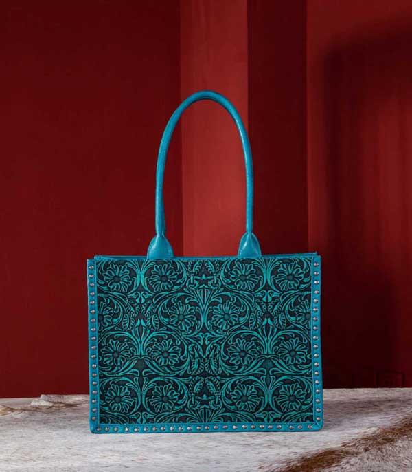 WHAT'S NEW :: Wholesale Montana West Floral Tooled Tote 