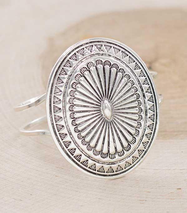 BRACELETS :: CUFF I BANGLE :: Wholesale Tipi Brand Western Concho Bracelet