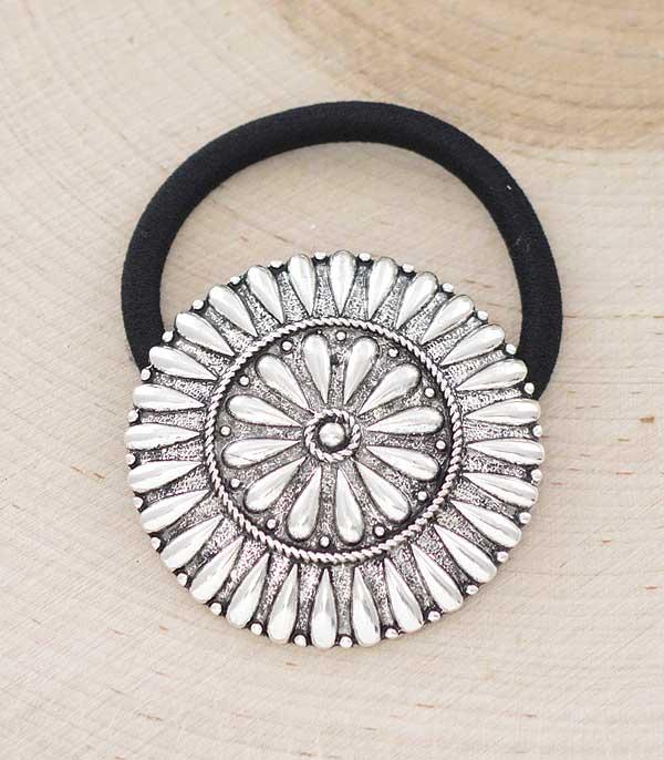 New Arrival :: Wholesale Tipi Brand Concho Ponytail Hair Tie
