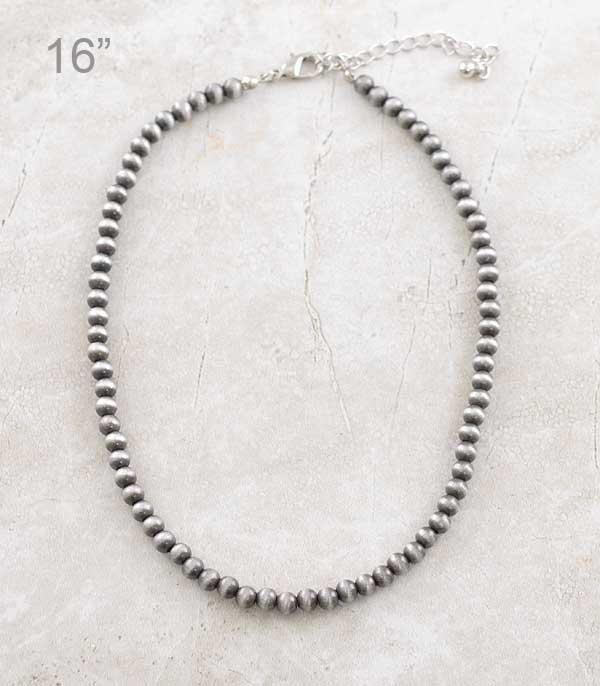 New Arrival :: Wholesale Western Navajo Pearl Bead Necklace