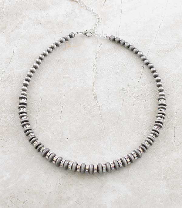 New Arrival :: Wholesale Western Navajo Pearl Choker Necklace