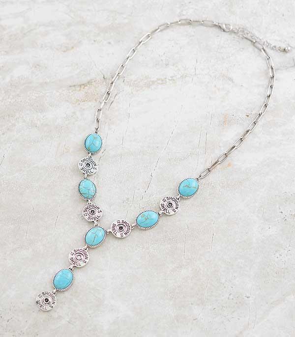 NECKLACES :: WESTERN LONG NECKLACES :: Wholesale Western Shotgun Shell Necklace