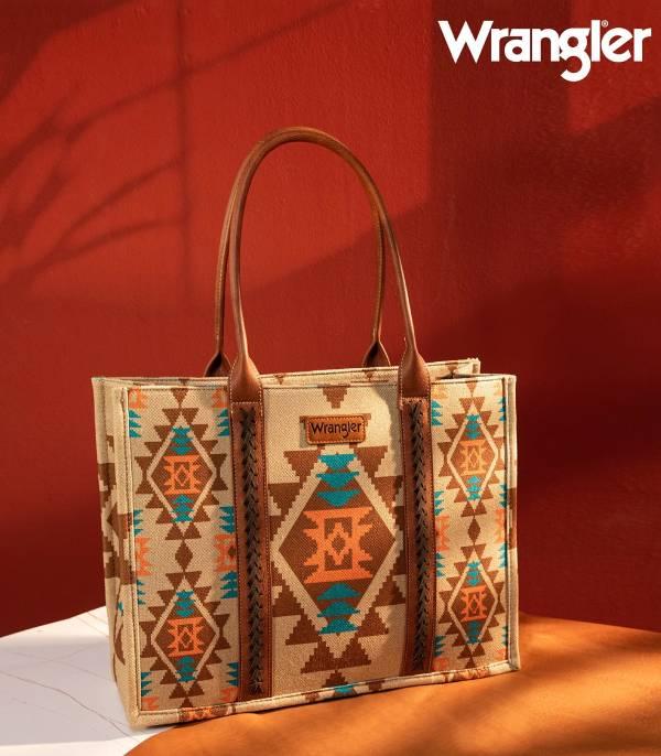 New Arrival :: Wholesale Wrangler Aztec Large Tote