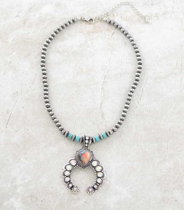 New Arrival :: Wholesale Western Squash Blossom Necklace