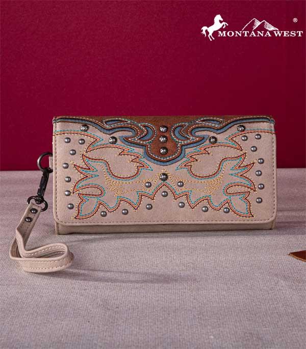 New Arrival :: Wholesale Montana West Embroidered Wallet