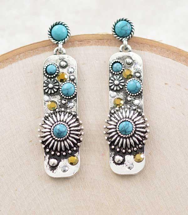 EARRINGS :: WESTERN POST EARRINGS :: Wholesale Western Dangle Earrings