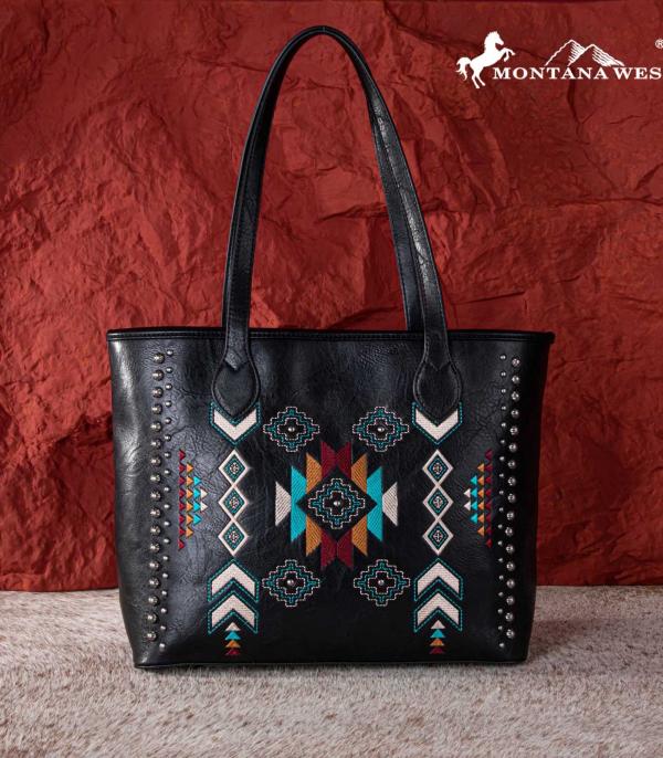 HANDBAGS :: CONCEAL CARRY I SET BAGS :: Wholesale Montana West Aztec Concealed Carry Tote