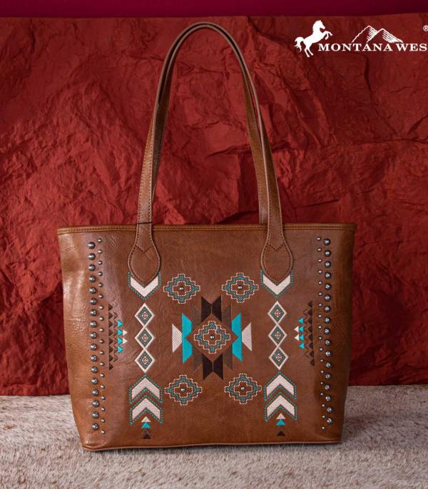 HANDBAGS :: CONCEAL CARRY I SET BAGS :: Wholesale Montana West Aztec Concealed Carry Tote