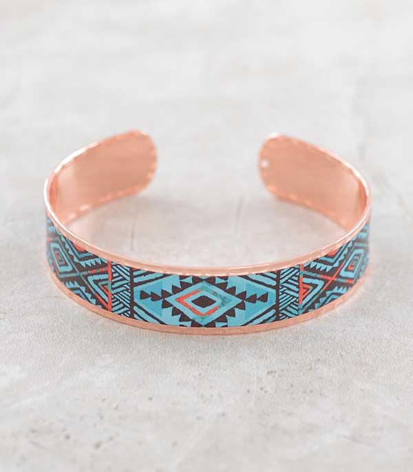 BRACELETS :: CUFF I BANGLE :: Wholesale Western Aztec Cuff Bracelet