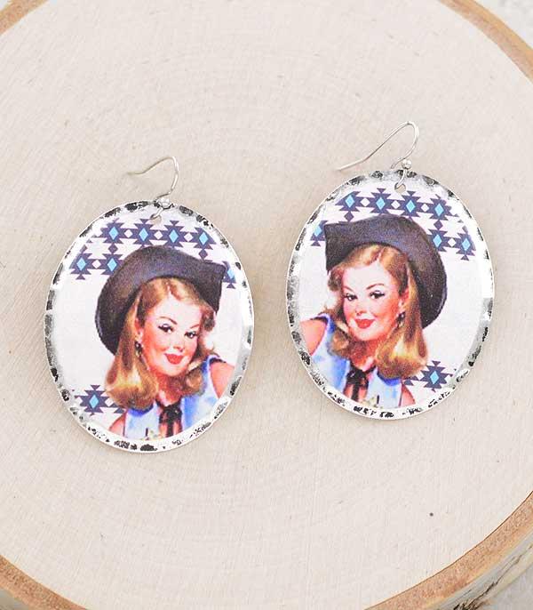 New Arrival :: Wholesale Western Cowgirl Earrings