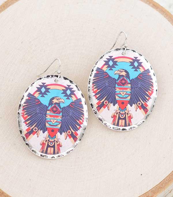 New Arrival :: Wholesale Western Thunderbird Dangle Earrings