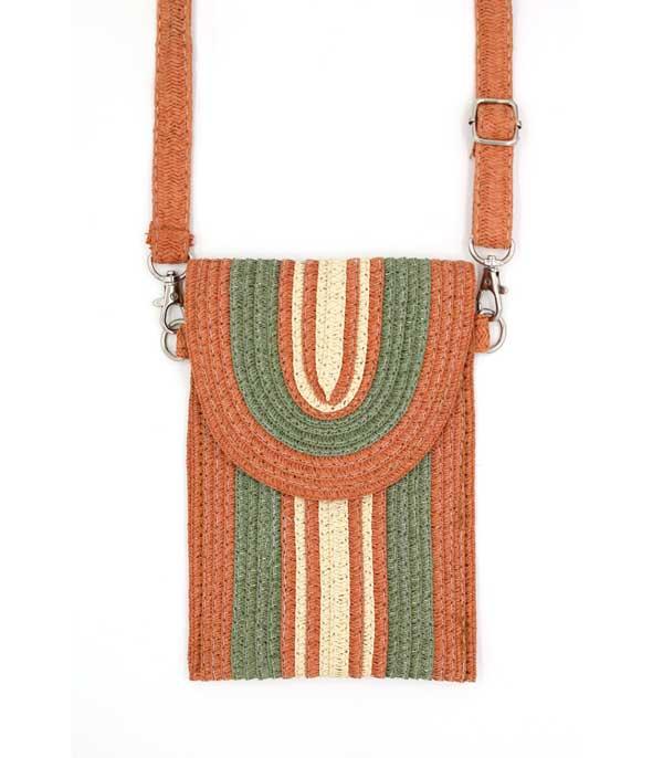 WHAT'S NEW :: Wholesale Straw Cellphone Crossbody Bag