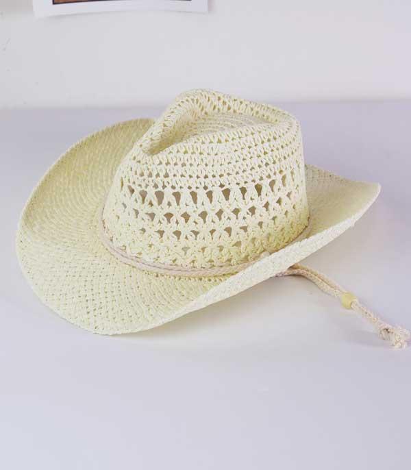 HATS I HAIR ACC :: RANCHER| STRAW HAT :: Wholesale Handmade Straw Cowgirl Hat