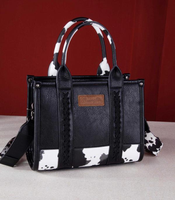 WHAT'S NEW :: Wholesale Wrangler Cow Pattern Tote Crossbody Bag