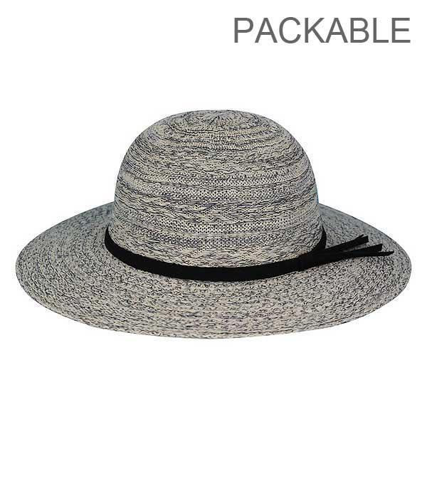 HATS I HAIR ACC :: RANCHER| STRAW HAT :: Wholesale Packable Summer Sun Hat