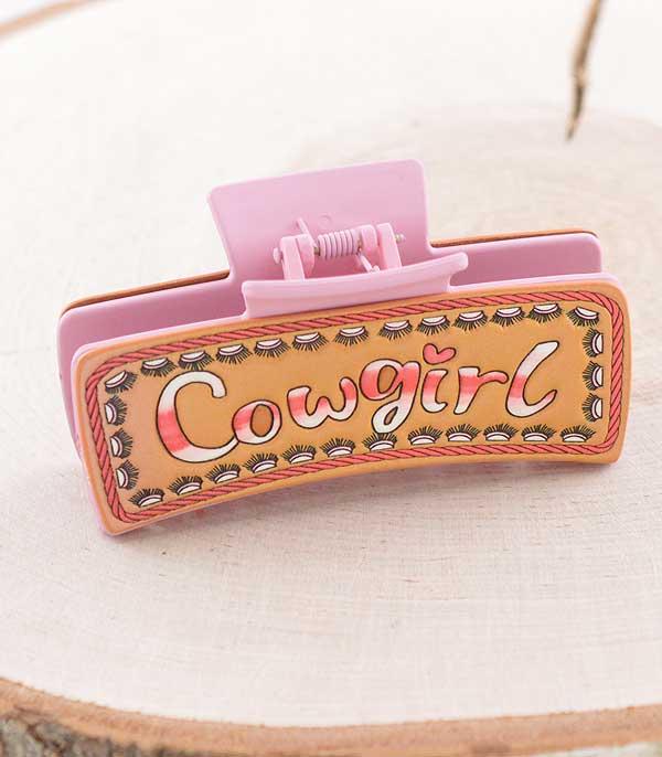 New Arrival :: Wholesale Western Cowgirl Hair Claw Clip