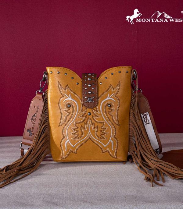 New Arrival :: Wholesale Montana West Fringe Crossbody Bag