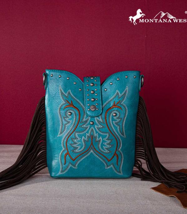 New Arrival :: Wholesale Montana West Fringe Crossbody Bag