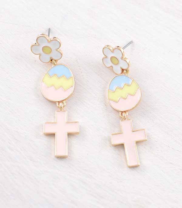 EARRINGS :: TRENDY EARRINGS :: Wholesale Easter Dangle Earrings