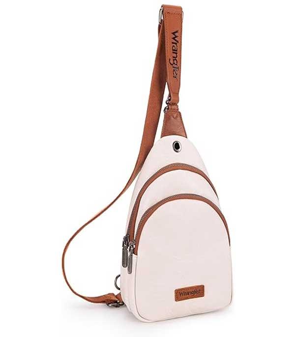 WHAT'S NEW :: Wholesale Wrangler Dual Compartment Sling Bag