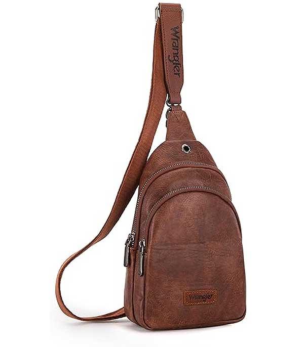 MONTANAWEST BAGS :: WESTERN PURSES :: Wholesale Wrangler Dual Compartment Sling Bag