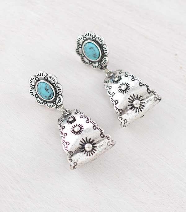 WHAT'S NEW :: Wholesale Western Style Concho Post Earrings