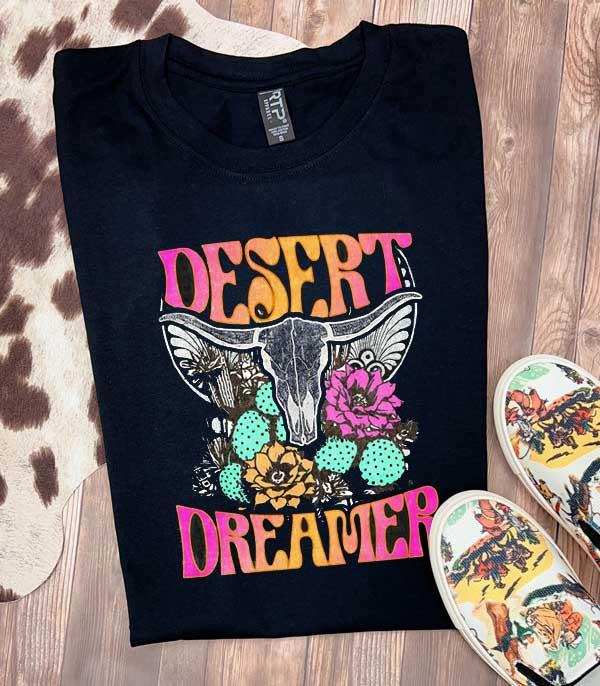 New Arrival :: Wholesale Western Desert Dreamer Graphic Tshirt