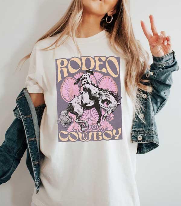 GRAPHIC TEES :: GRAPHIC TEES :: Wholesale Comfort Colors Rodeo Cowboys Vintage Tee